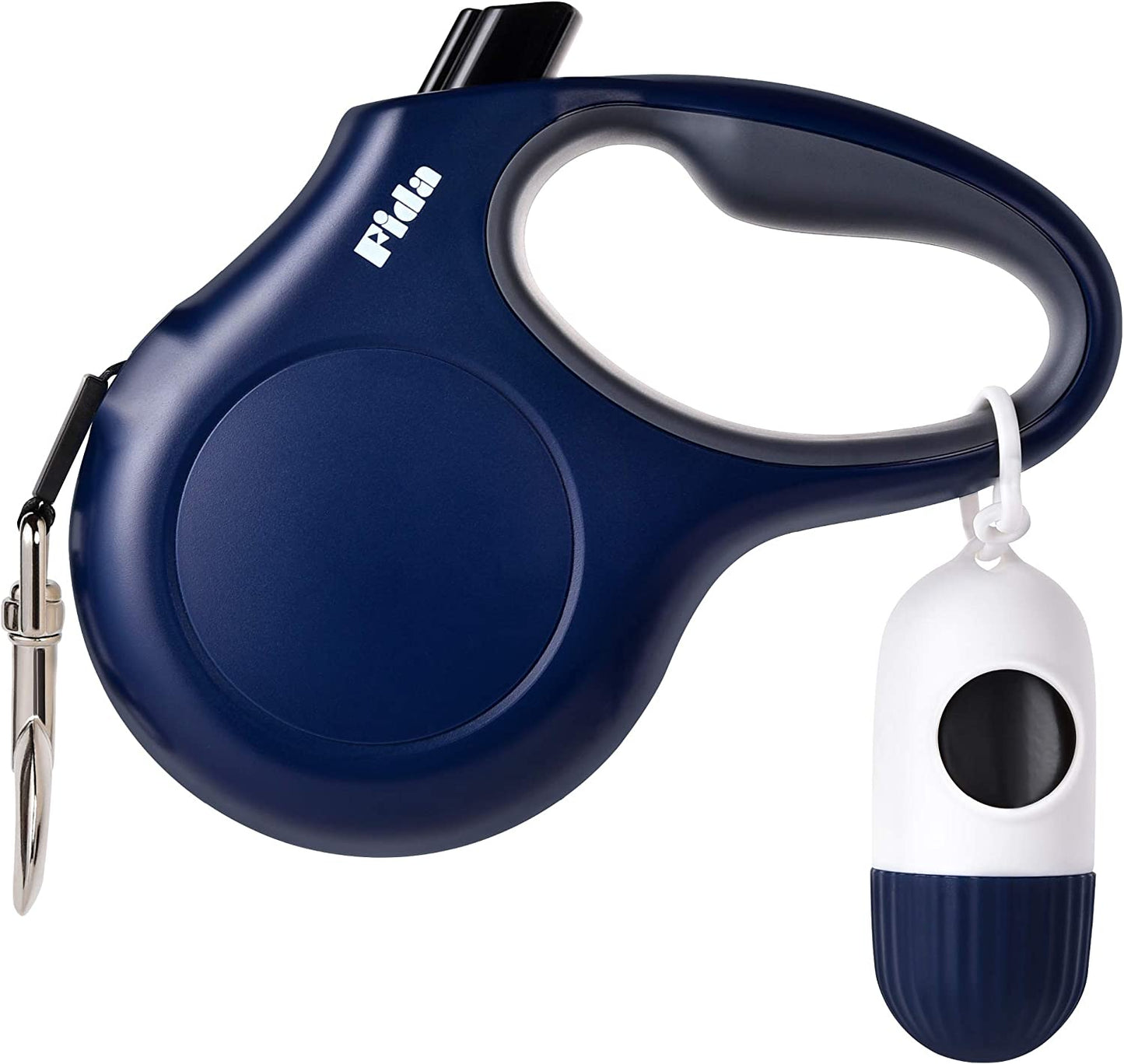  Paws Up Retractable Dog Leash with Poop Bag dispenser